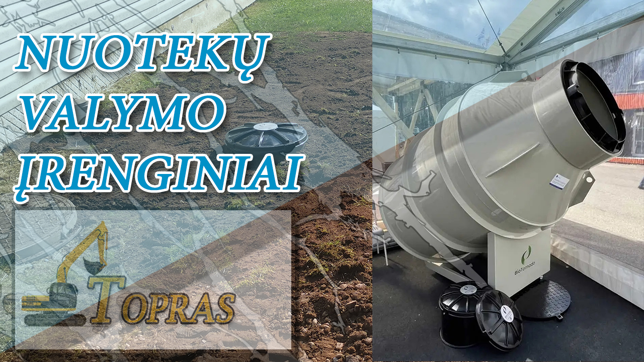 NUOTEKŲ VALYMO ĮRENGINIAI jūsų namams