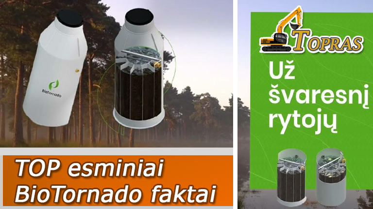 TOP esminiai BioTornado faktai